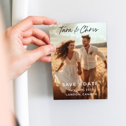 Save-the-Date Photo Magnets
